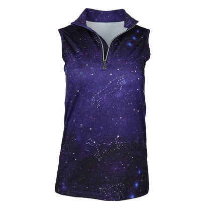 JPC Equestrian - Dapplebay Constellation 1/4 Zip Light Riding Top-Sleeveless