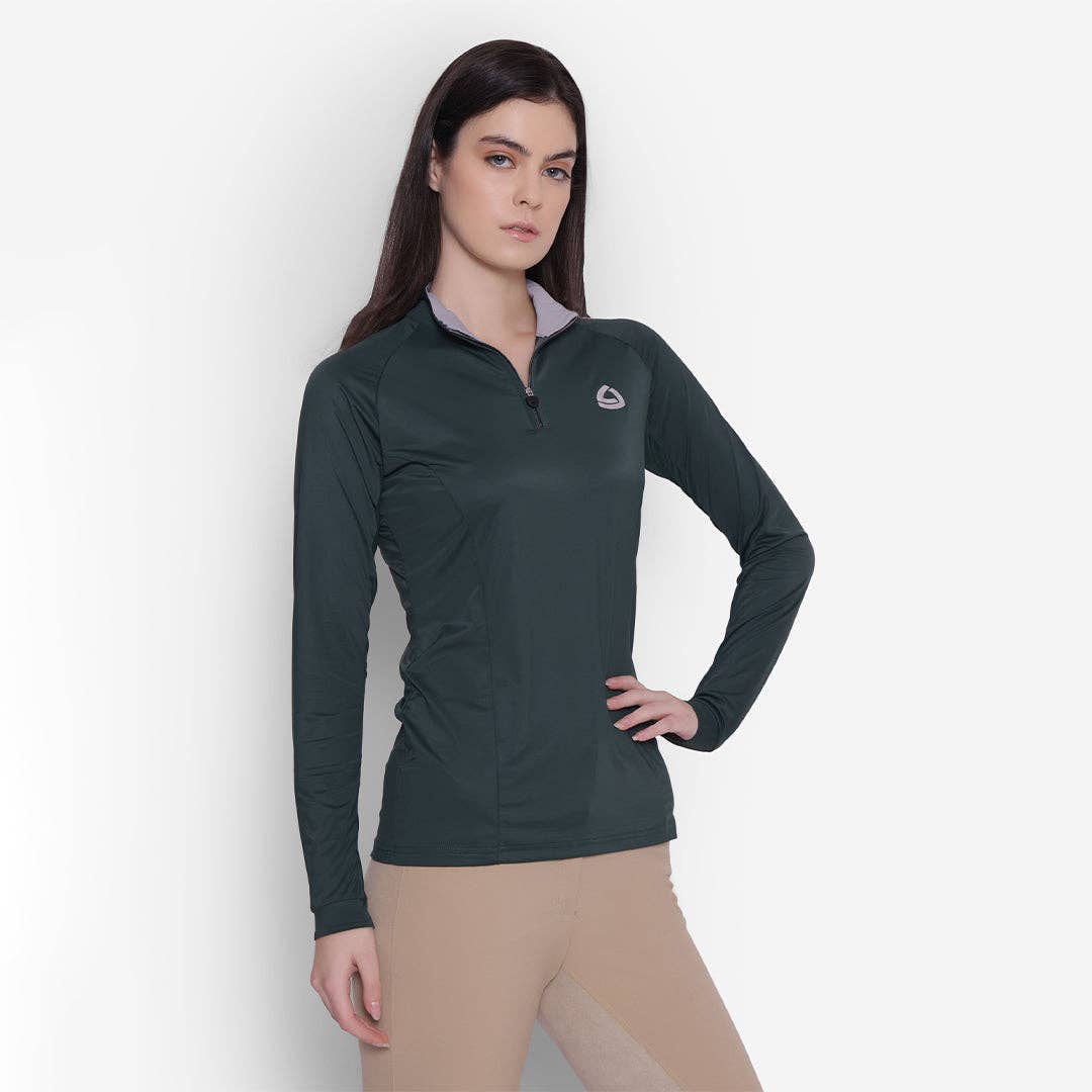 JPC Equestrian - Lettia EquiFine Ladies Long Sleeve Sun Shirt