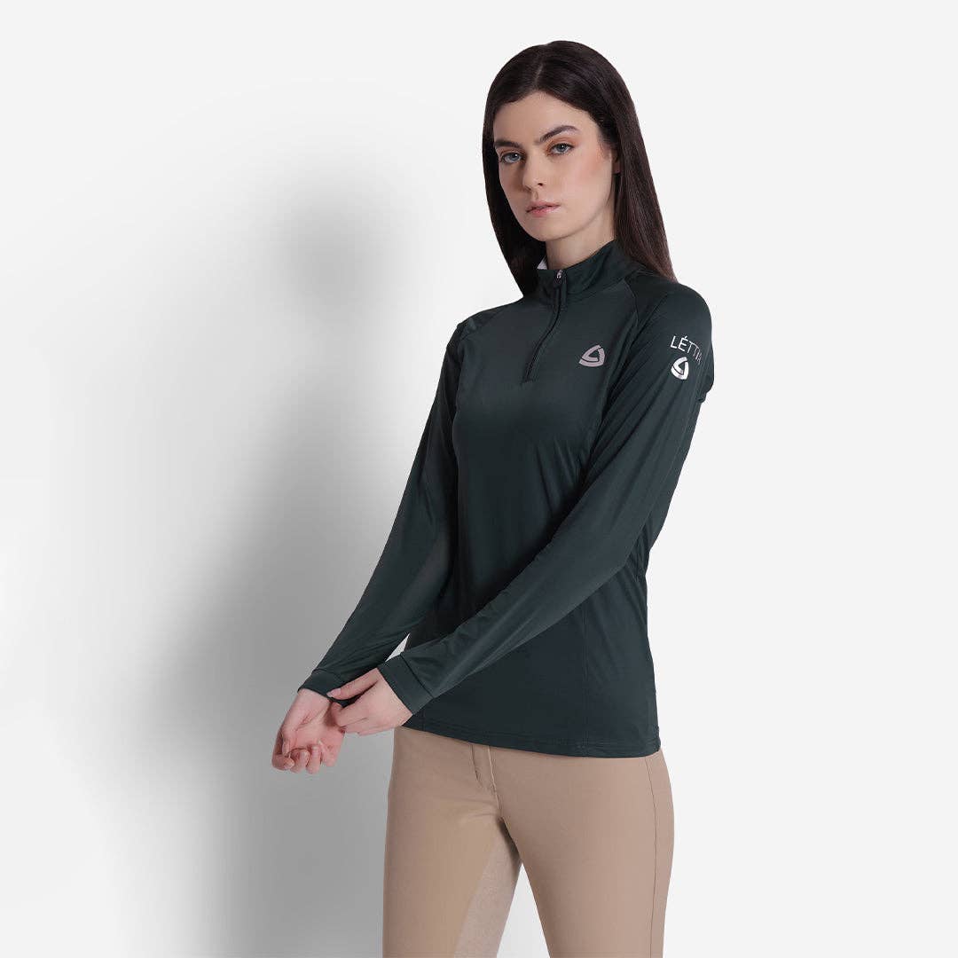 JPC Equestrian - Lettia EquiFine Ladies Long Sleeve Sun Shirt