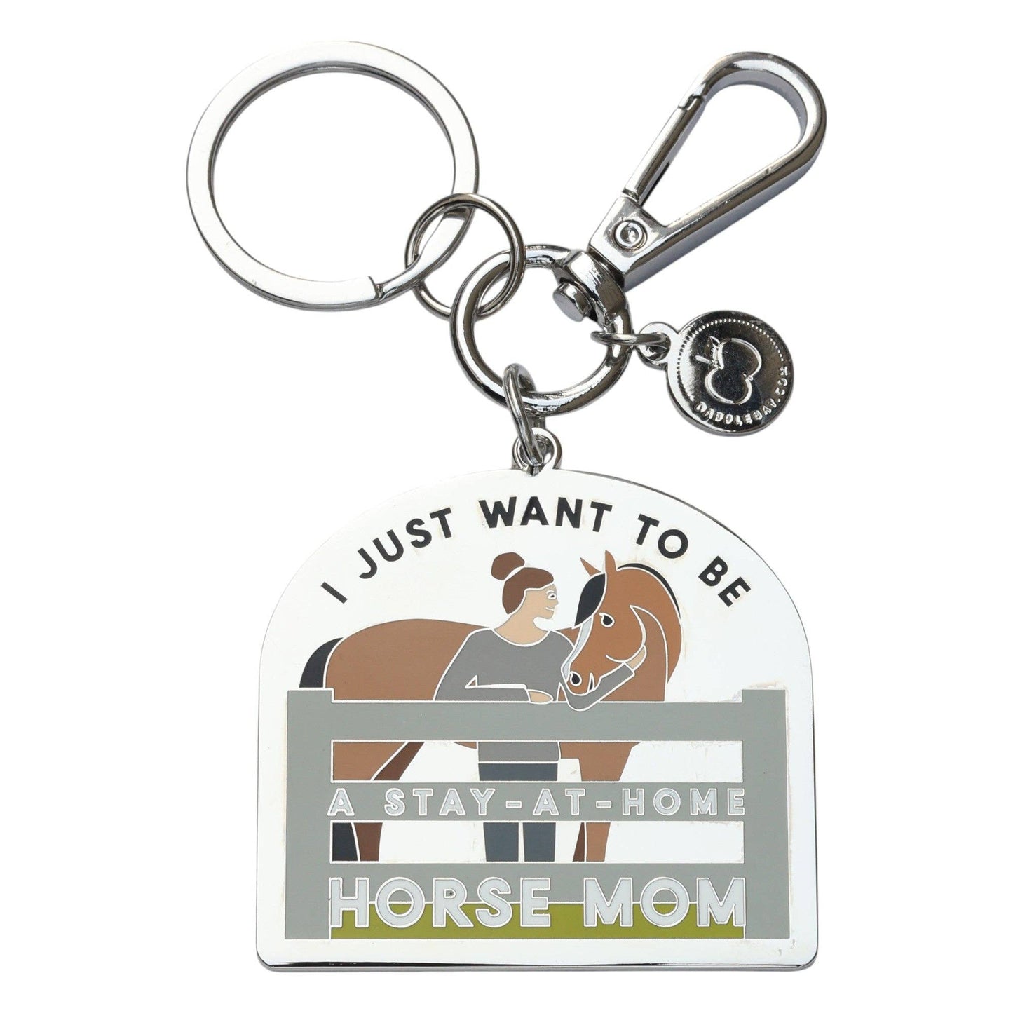 JPC Equestrian - Dapplebay Horse Mom - Keychain