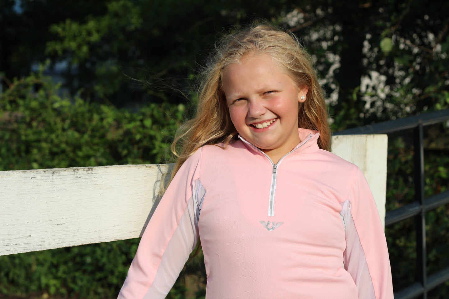 TuffRider Children's Ventilated Technical Long Sleeve Shirt