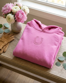 Bridle Up Hope Shop - Lucky Rose Horseshoe Hoodie