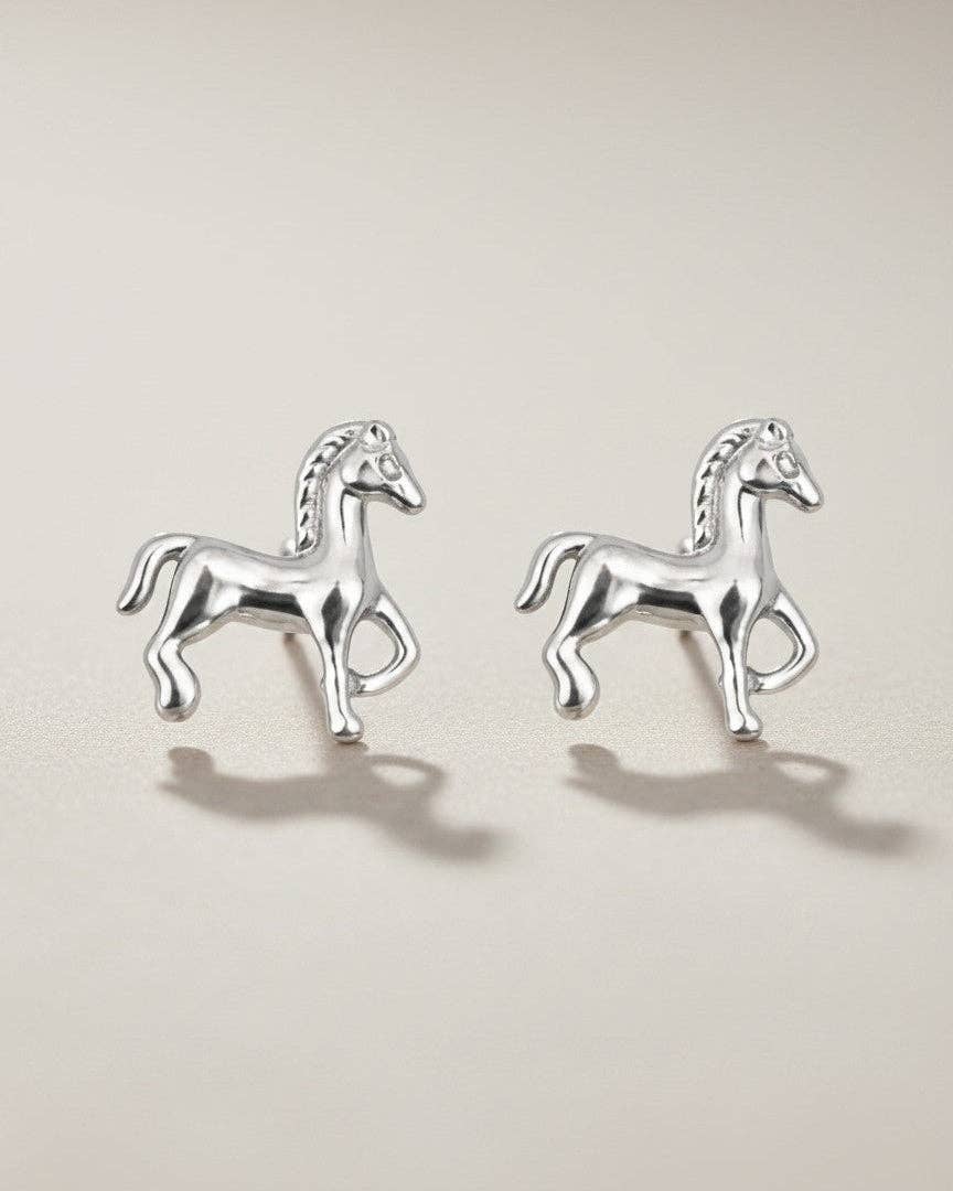 Bridle Up Hope Shop - Tiny Horse Earrings
