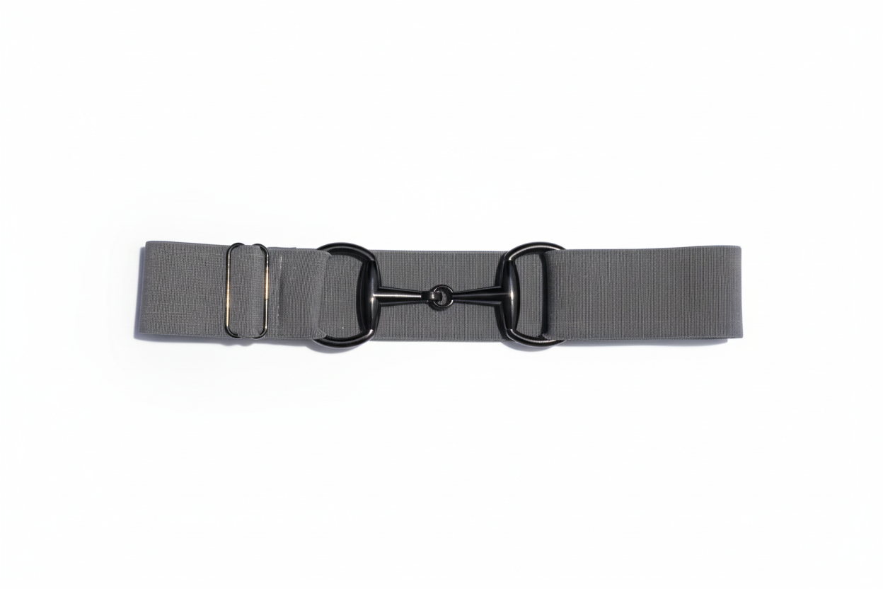 Comfort Fit Belt - Gray