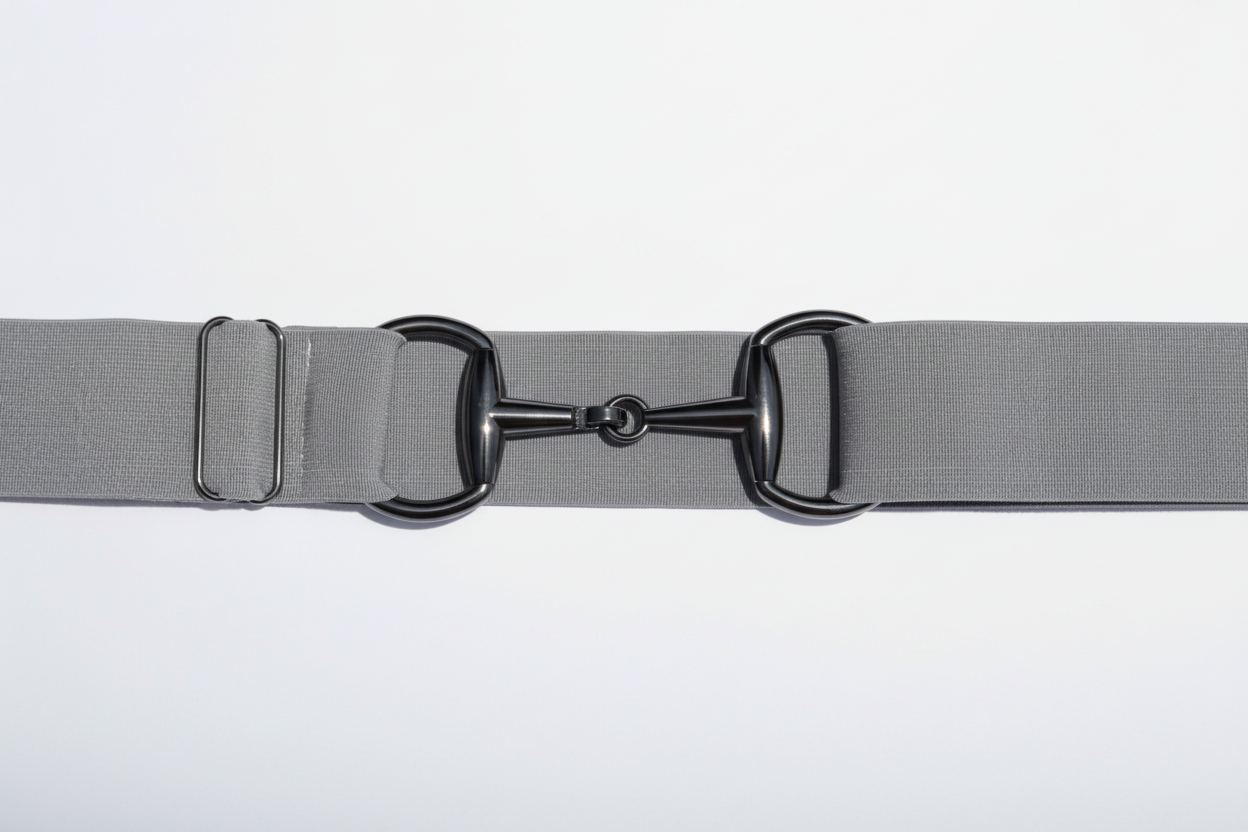 Comfort Fit Belt - Gray