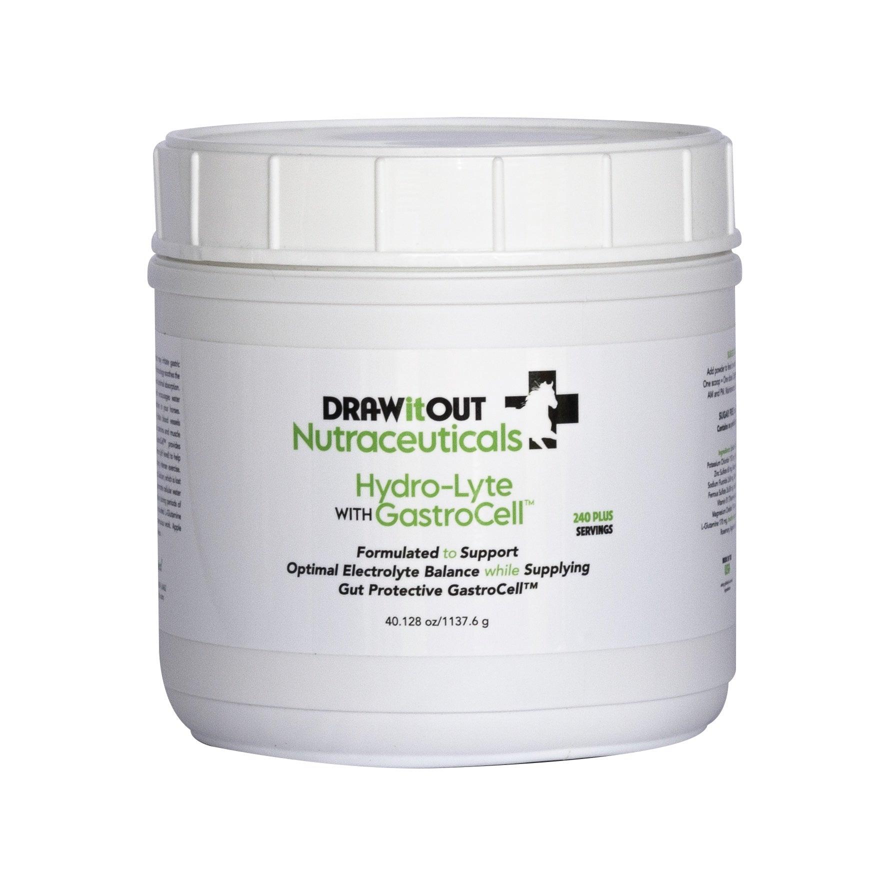 Hydro-Lyte® with GastroCell® 40oz | Horse Electrolyte and Gut Support