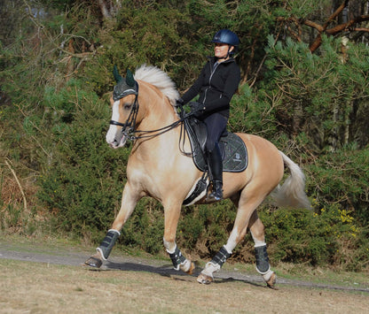 Jade Green Saddle Pad Set