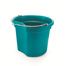 KD-120E 18 Qt Flat Back Horse Bucket | Best Everyday Feed & Water Bucket
