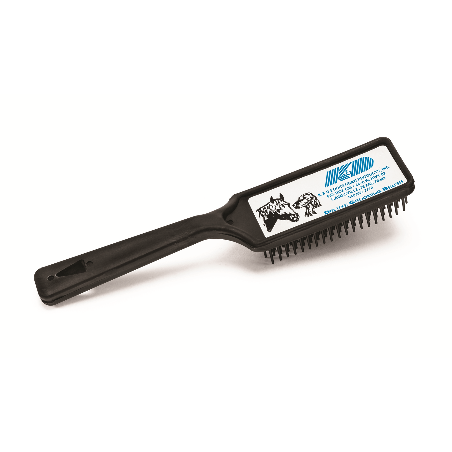KD-125 Grooming Brush | Two-Piece Grooming Brush for Horses, Dogs, and Cats