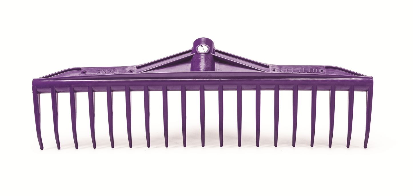KD-133 HD Rake Head | Replacement Head for Barn & Arena Rakes