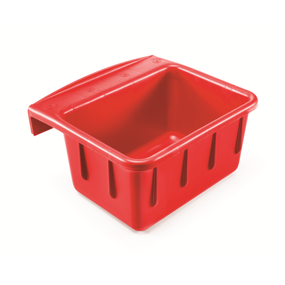 KD-153 Wall/Fence Feeder | 6 Qt Mounted Feeder for Small Livestock