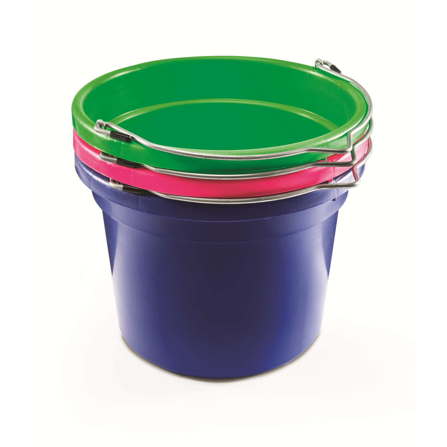 KD-159 8 Qt Round Bucket | Lightweight Small Feed & Water Bucket