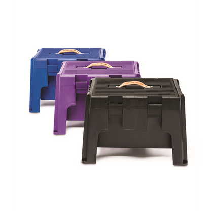 KD-164 Grooming Stool | 3-in-1 Barn Step, Seat & Storage Box
