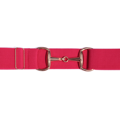 Snaffle Comfort Fit Belt - Pretty Pink