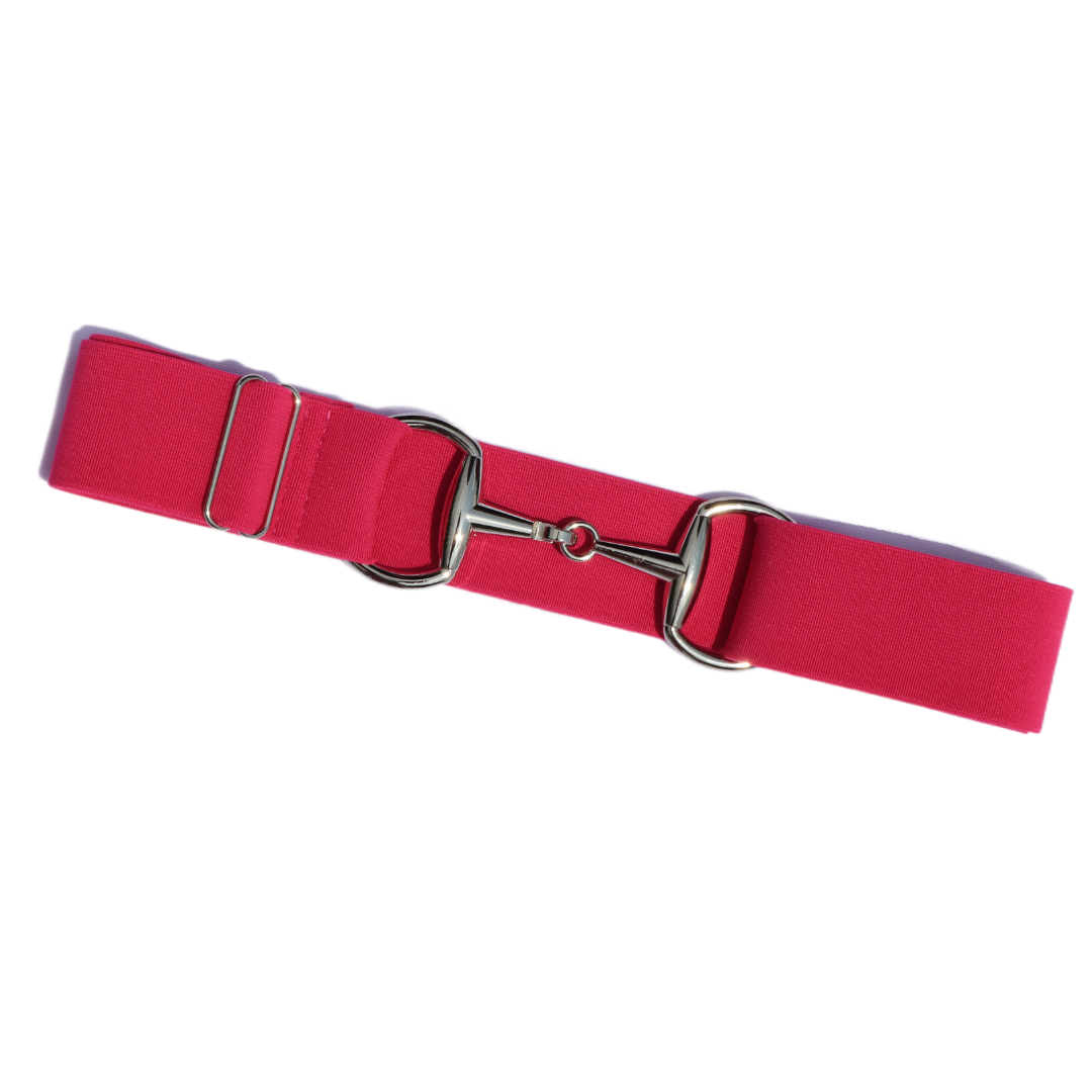 Snaffle Comfort Fit Belt - Pretty Pink